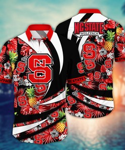 NC State Wolfpack NCAA Flower Hawaii Shirt For Fans Ver 18