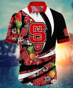 NC State Wolfpack NCAA Flower Hawaii Shirt For Fans Ver 18