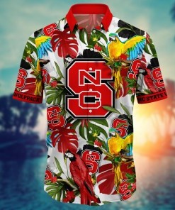 NC State Wolfpack NCAA Flower Hawaii Shirt For Fans Ver 2