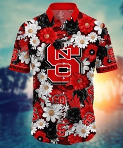 NC State Wolfpack NCAA Flower Hawaii Shirt For Fans Ver 21