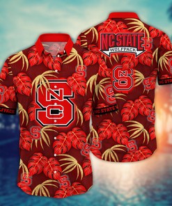 NC State Wolfpack NCAA Flower Hawaii Shirt For Fans Ver 22