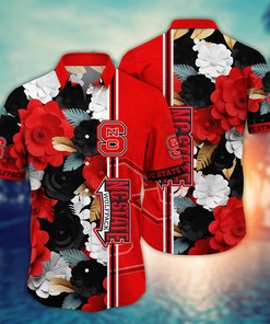 NC State Wolfpack NCAA Flower Hawaii Shirt For Fans Ver 25