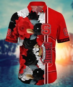 NC State Wolfpack NCAA Flower Hawaii Shirt For Fans Ver 25