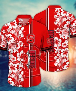 NC State Wolfpack NCAA Flower Hawaii Shirt For Fans Ver 26