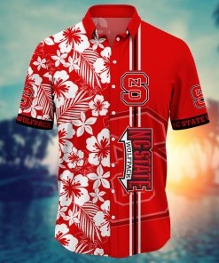 NC State Wolfpack NCAA Flower Hawaii Shirt For Fans Ver 26