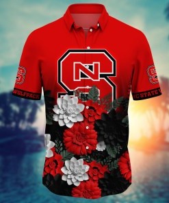 NC State Wolfpack NCAA Flower Hawaii Shirt For Fans Ver 27