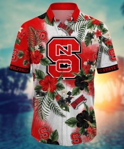 NC State Wolfpack NCAA Flower Hawaii Shirt For Fans Ver 28