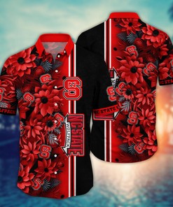 NC State Wolfpack NCAA Flower Hawaii Shirt For Fans Ver 3