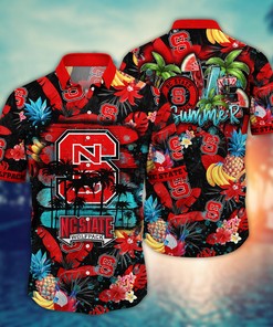 NC State Wolfpack NCAA Flower Hawaii Shirt For Fans Ver 32