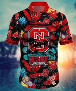 NC State Wolfpack NCAA Flower Hawaii Shirt For Fans Ver 32