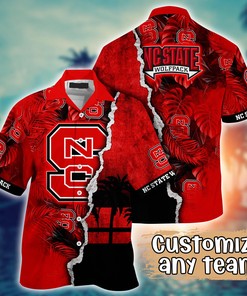 NC State Wolfpack NCAA Flower Hawaii Shirt For Fans Ver 34