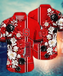 NC State Wolfpack NCAA Flower Hawaii Shirt For Fans Ver 36