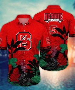 NC State Wolfpack NCAA Flower Hawaii Shirt For Fans Ver 6