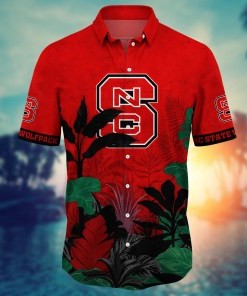 NC State Wolfpack NCAA Flower Hawaii Shirt For Fans Ver 6