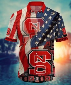 NC State Wolfpack NCAA Flower Hawaii Shirt For Fans Ver 9