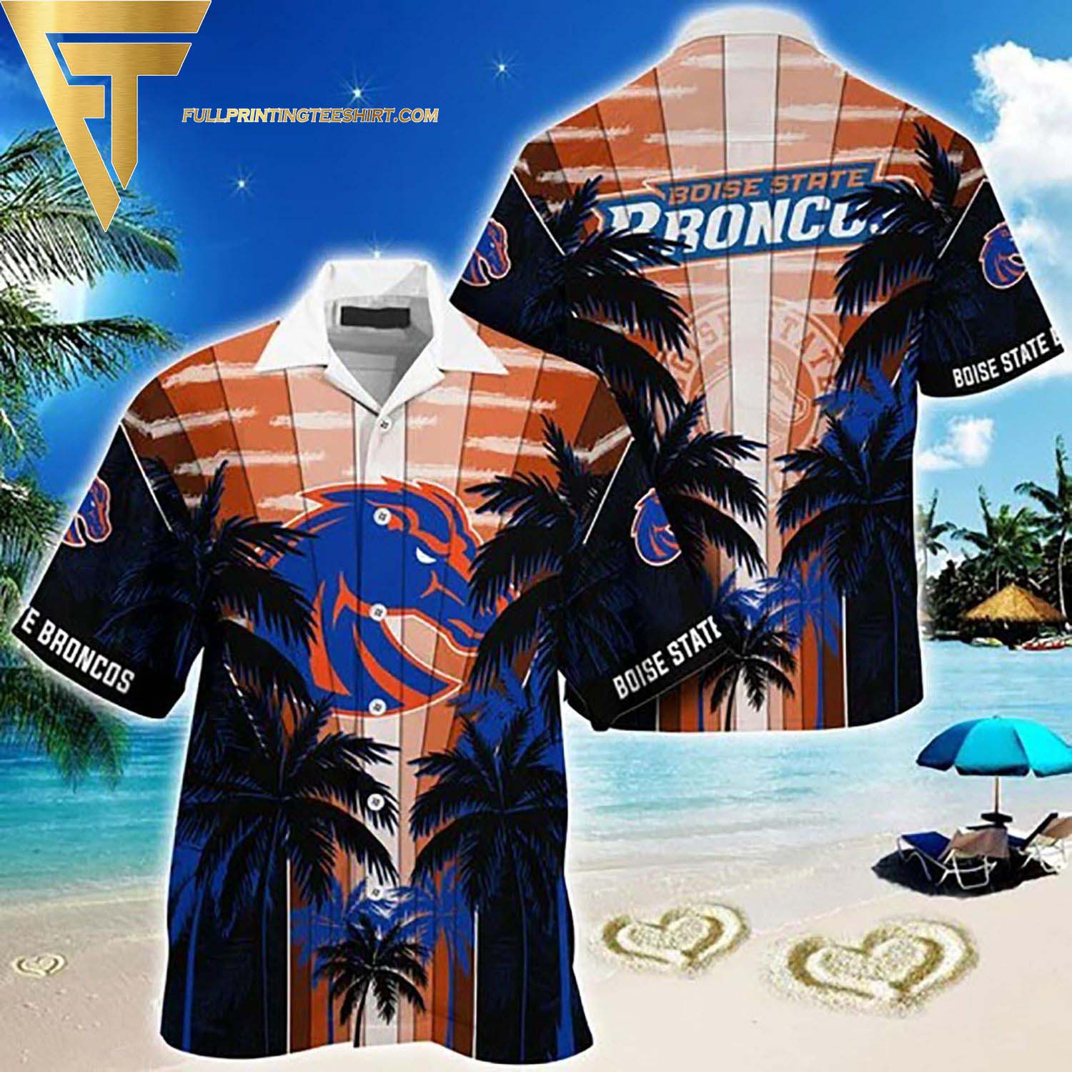 NCAA Boise State Broncos Football Lover Summer Holiday Hawaiian Shirt