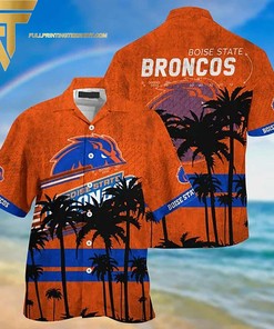 NCAA Boise State Broncos Palm Tree Summer Holiday Hawaiian Shirt