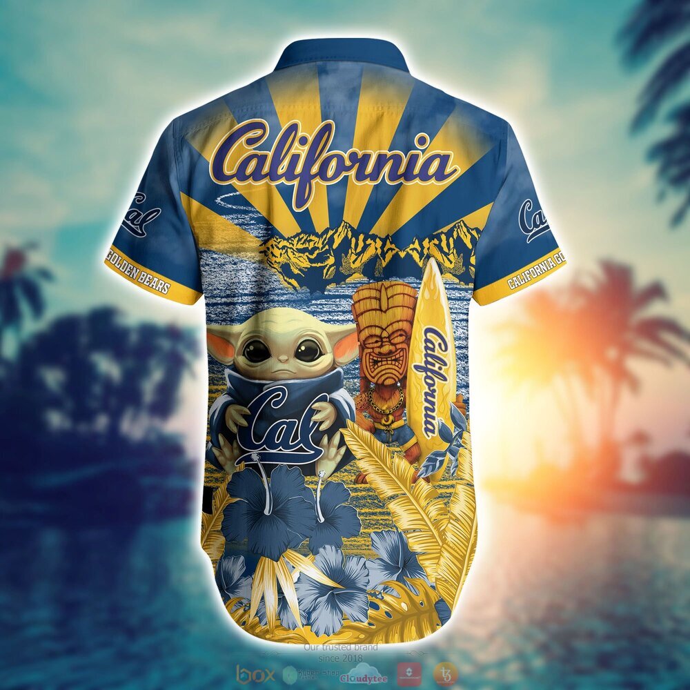NCAA California Golden Bears Baby Yoda Hawaiian Shirt