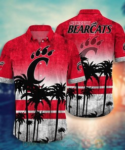 NCAA Cincinnati Bearcats Football 3D All Over Printed Hawaiian Shirt