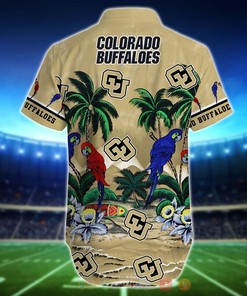 NCAA Colorado Buffaloes Parrot Hawaiian Shirt