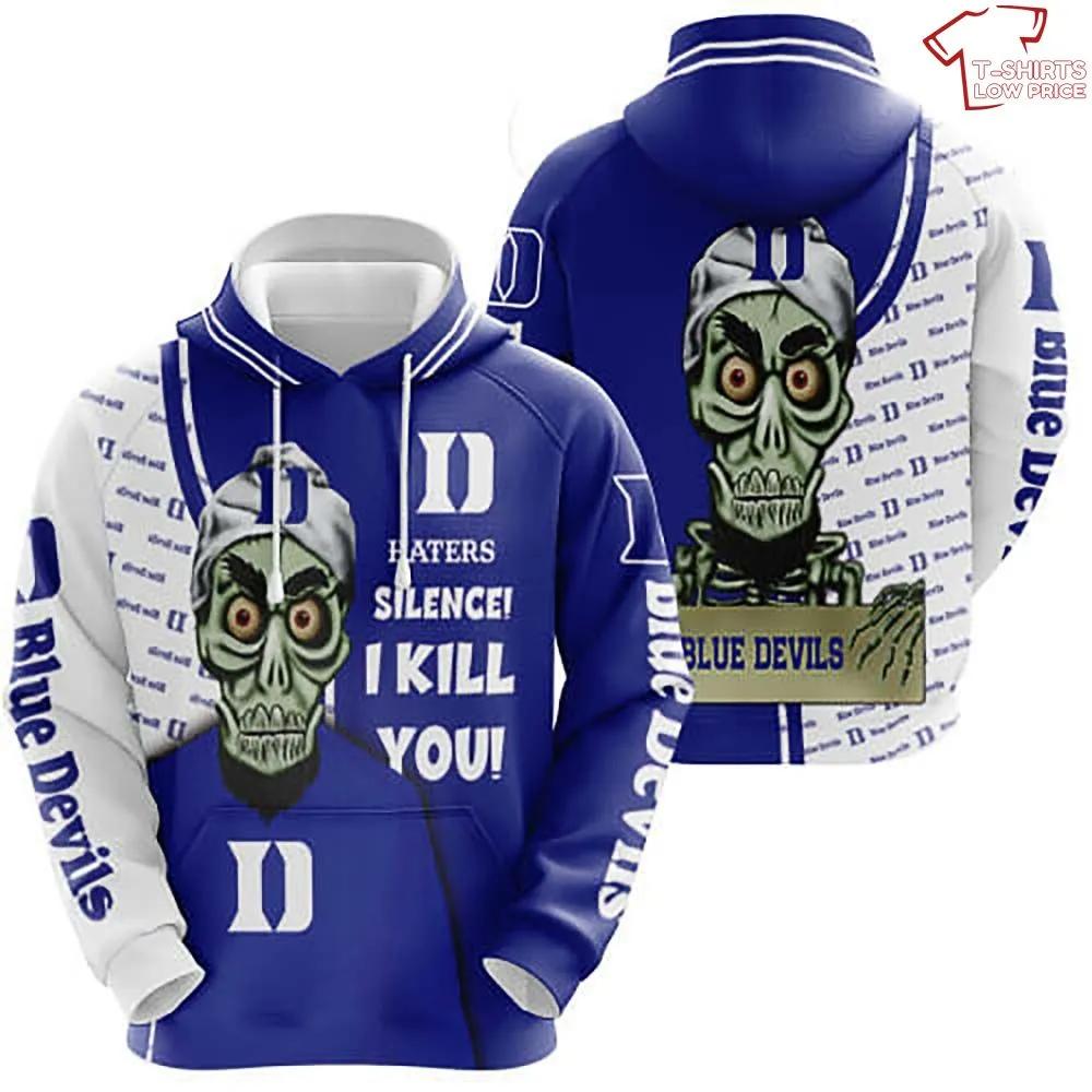 NCAA Duke Blue Devils Achmed 3D Hoodie