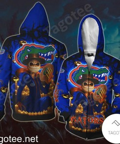 NCAA Florida Gators Jack Skellington Halloween 3D Hoodie