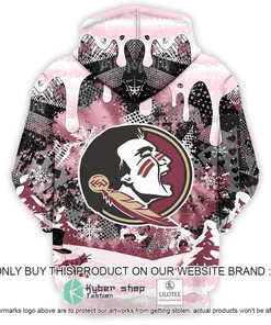 NCAA Florida State Seminoles Snoopy Dabbing The Peanuts Christmas 3D Hoodie