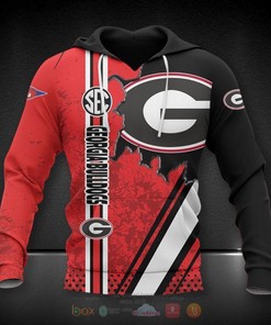 NCAA Georgia Bulldogs 3D Hoodie