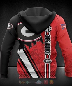 NCAA Georgia Bulldogs 3D Hoodie