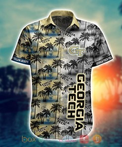 NCAA Georgia Tech Yellow Jackets Coconut Hawaiian Shirt
