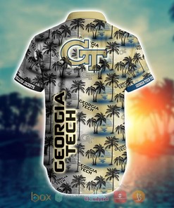 NCAA Georgia Tech Yellow Jackets Coconut Hawaiian Shirt