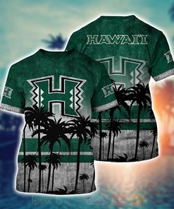 NCAA Hawaii Rainbow Warriors Football Regular Fit Hawaiian Shirt