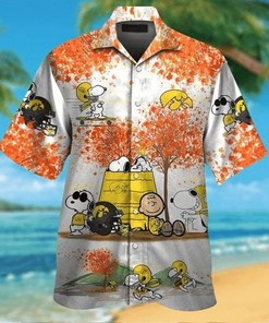 NCAA Iowa Hawkeyes Snoopy Hawaiian Shirt
