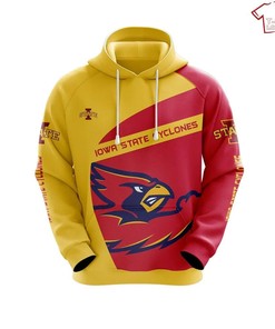 NCAA Iowa State Cyclones 3D Hoodie for Men Women