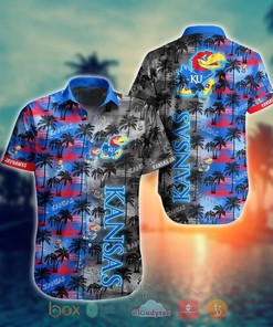 NCAA Kansas Jayhawks Coconut Hawaiian Shirt