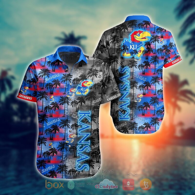 NCAA Kansas Jayhawks Coconut Hawaiian Shirt