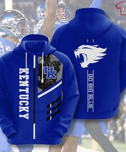 NCAA Kentucky Wildcats 3D Hoodie for Men Women