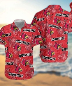 NCAA Louisville Cardinals Hawaiian Shirt Outfit