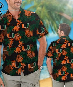 NCAA Miami Hurricanes Summer Vacation Hawaiian Shirt