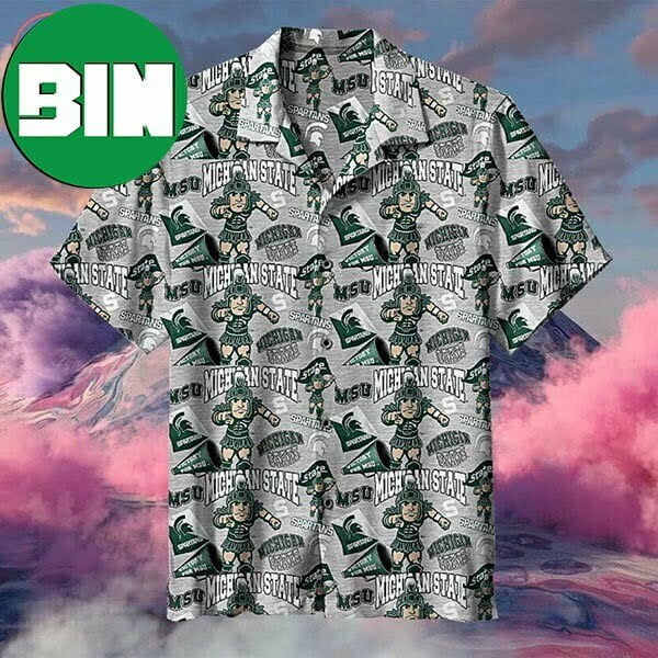 NCAA Michigan State Spartans Summer Hawaiian Shirt