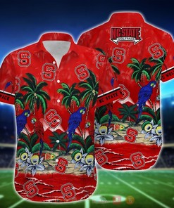 NCAA Nc State Wolfpack Parrot Hawaiian Shirt