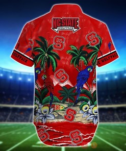 NCAA Nc State Wolfpack Parrot Hawaiian Shirt