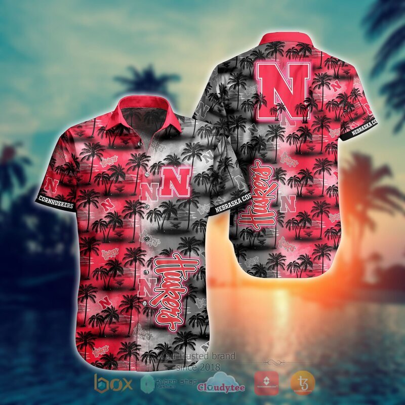 NCAA Nebraska Cornhuskers Coconut Hawaiian Shirt