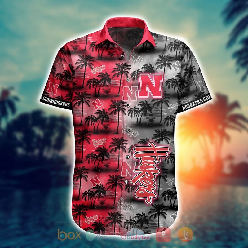 NCAA Nebraska Cornhuskers Coconut Hawaiian Shirt