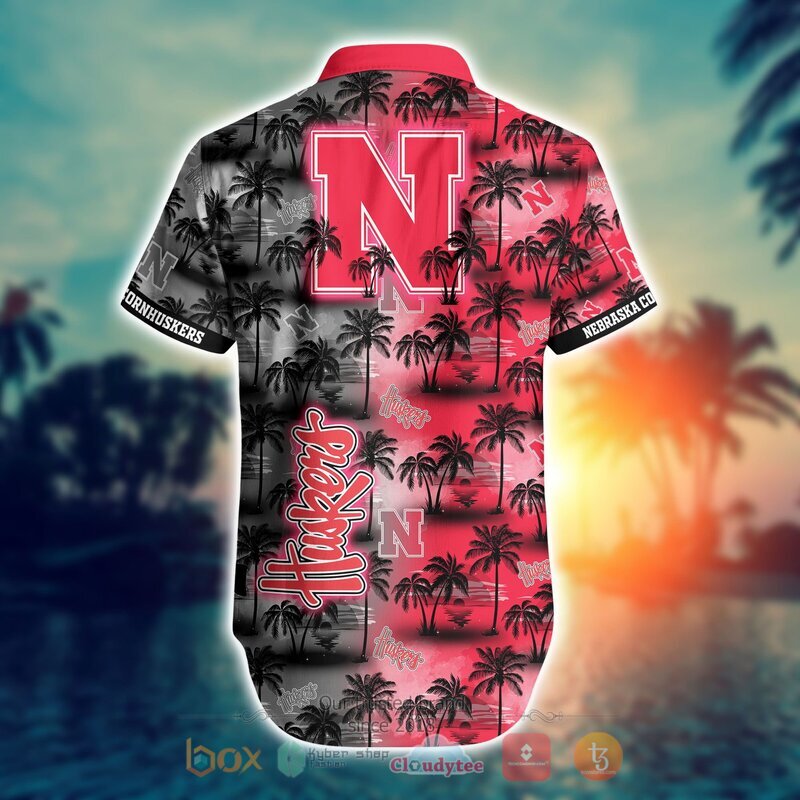 NCAA Nebraska Cornhuskers Coconut Hawaiian Shirt
