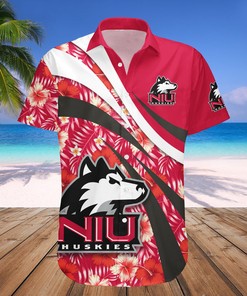 NCAA Northern Illinois Huskies Special Red Hawaiian Shirt