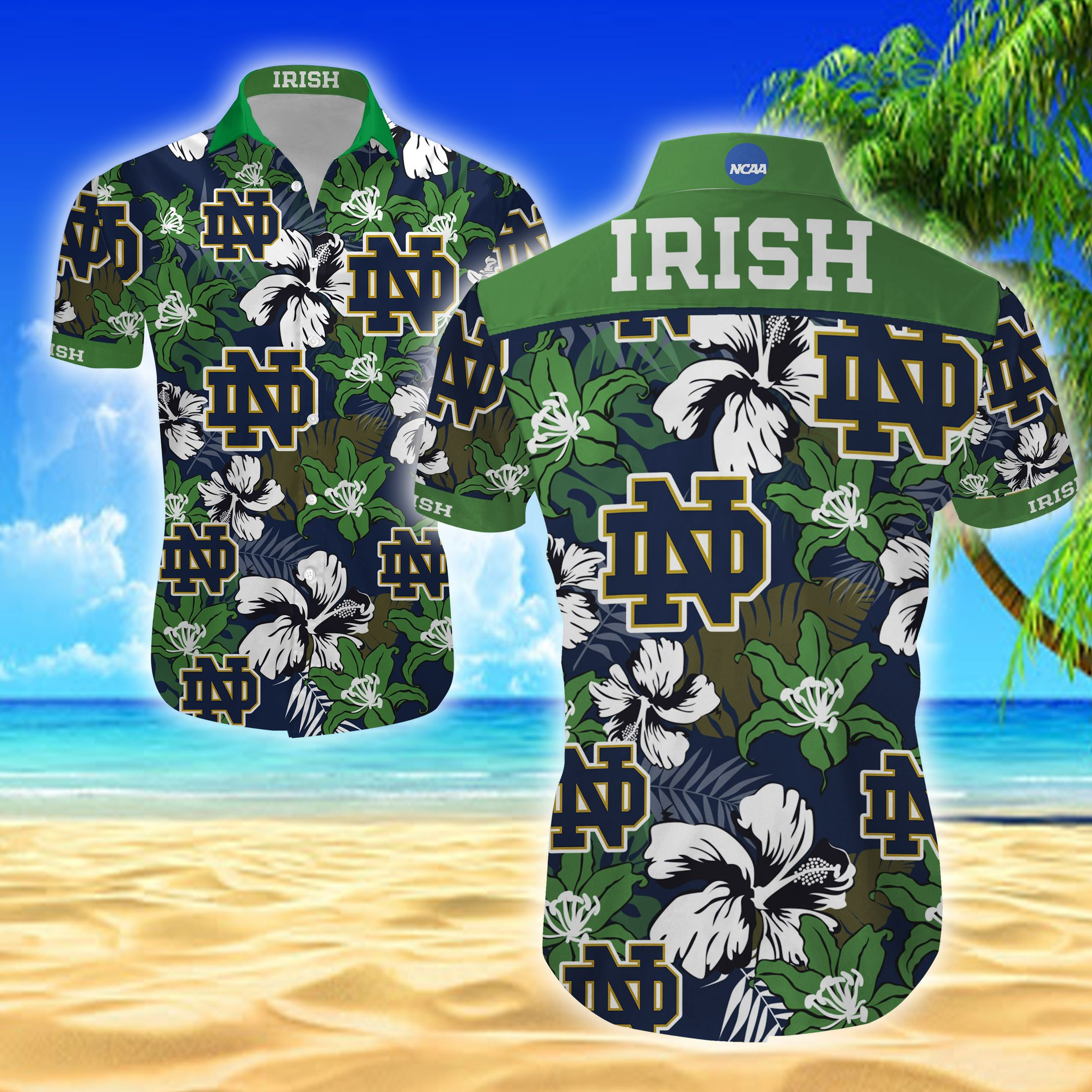 NCAA Notre Dame Fighting Irish Hawaiian Shirt