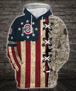 NCAA- Ohio State Buckeyes 3D Hoodie Style 01