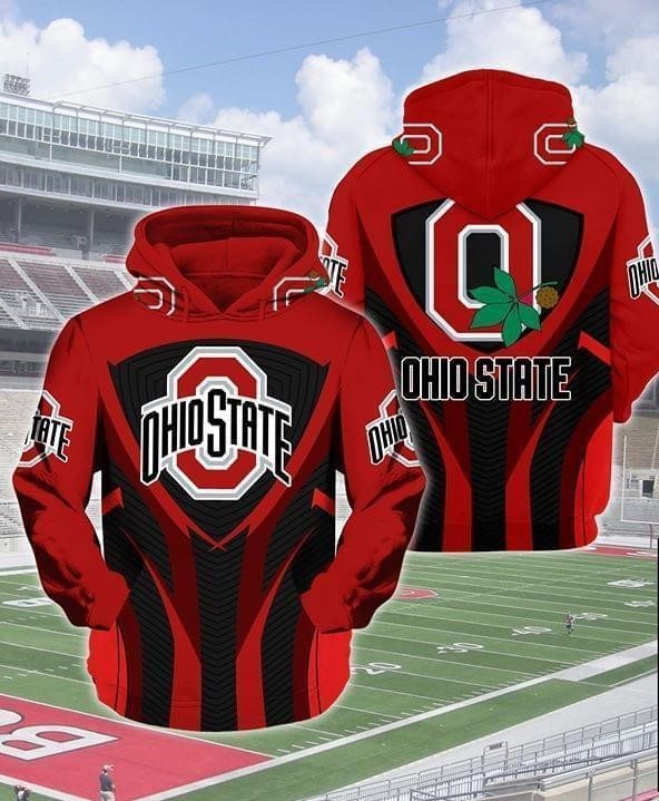 NCAA- Ohio State Buckeyes 3D Hoodie Style 12