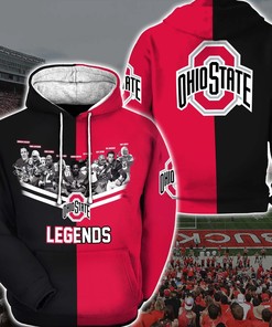 NCAA- Ohio State Buckeyes 3D Hoodie Style 13